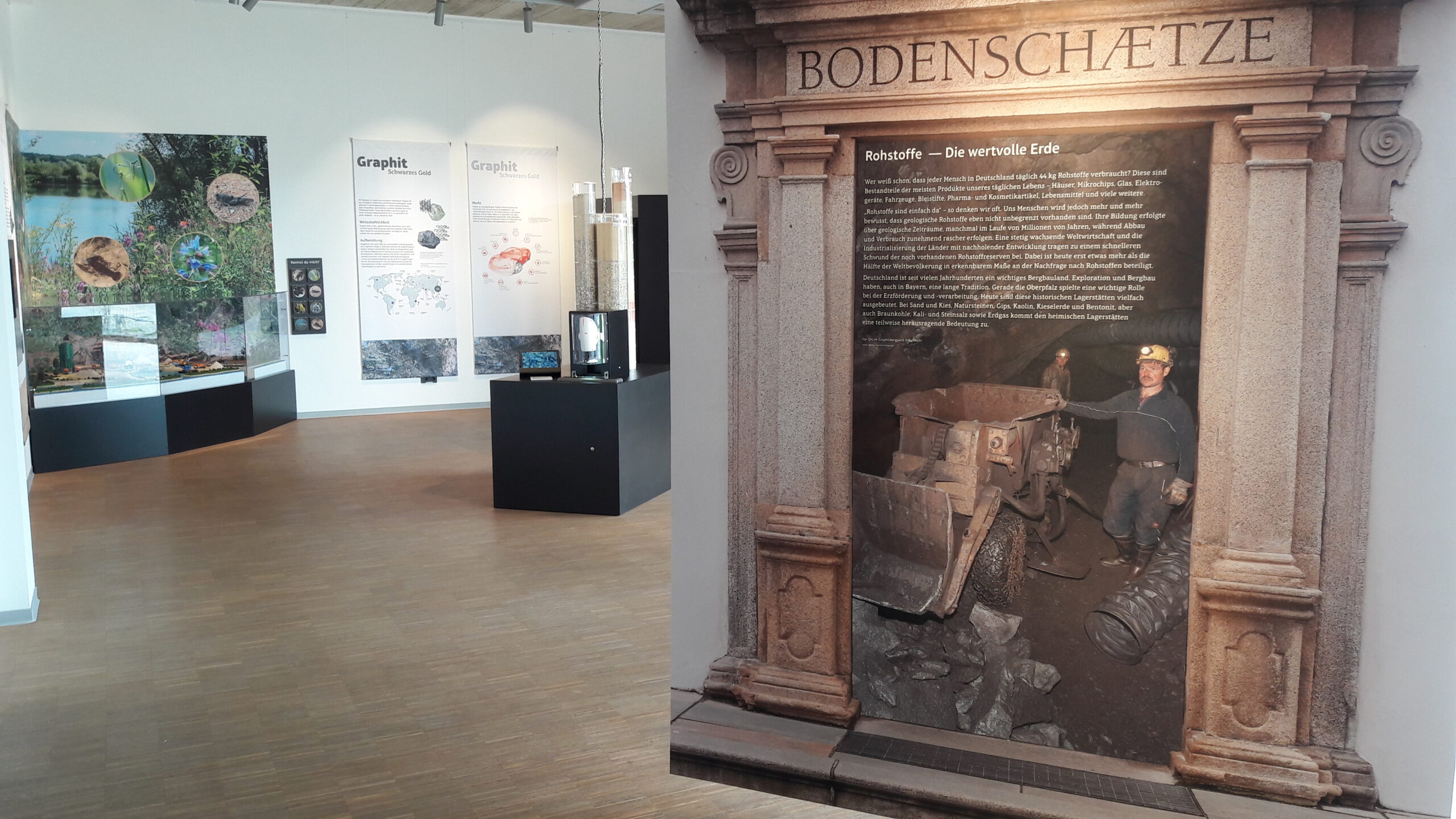 Ausstellung Bodenschätze