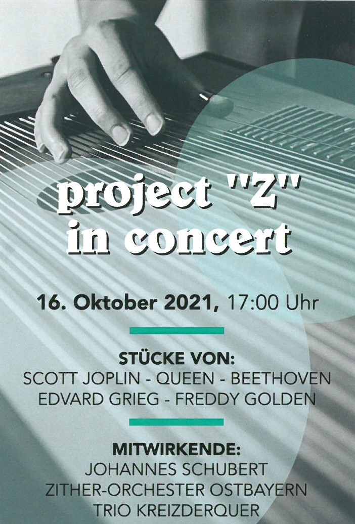 Flyer Zitherkonzert